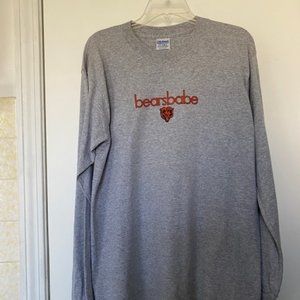 Women's Long Sleeved Bears Shirt, Size Medium, Excellent Condition